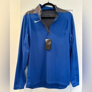 Men’s Nike Royal Blue/Grey Zip-up